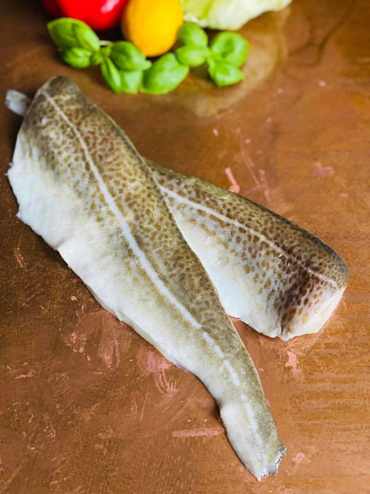 Dorsz filet ze skórą