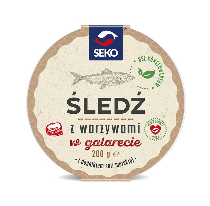 Śledź w galarecie SEKO