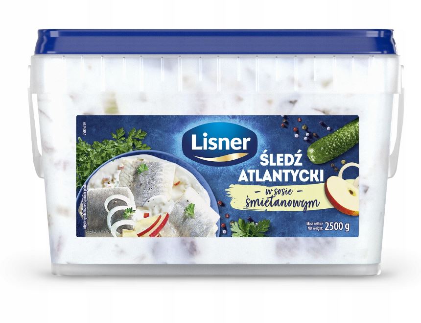 Filety śledziowe w śmietanie LISNER