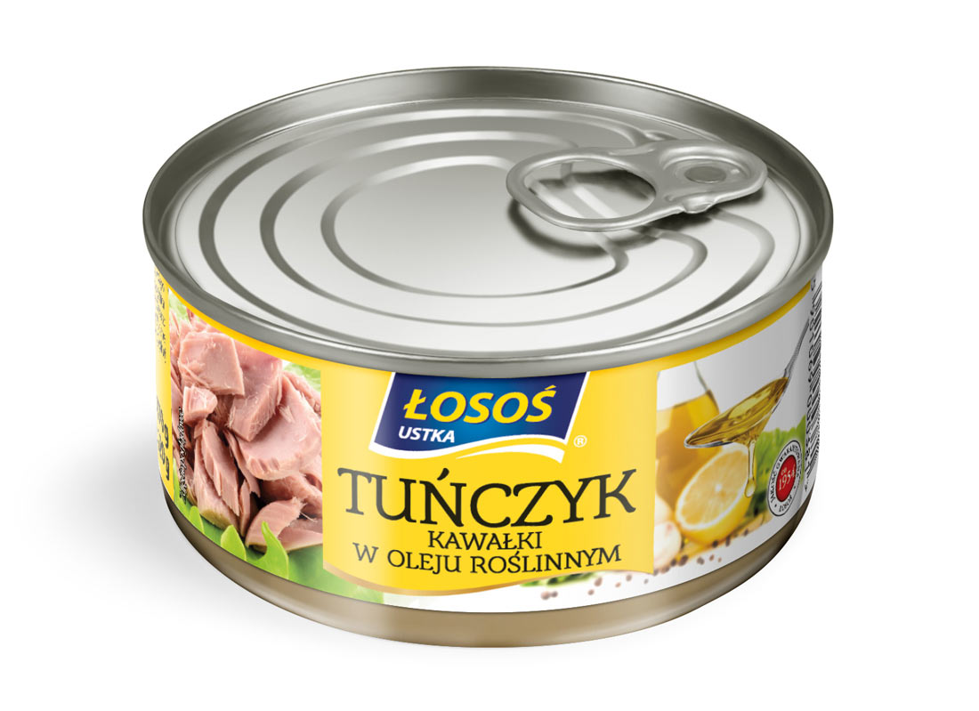 Tuńczyk w kawałkach w oleju Łosoś Ustka