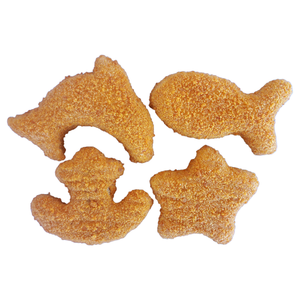 Figurki rybne panierowane