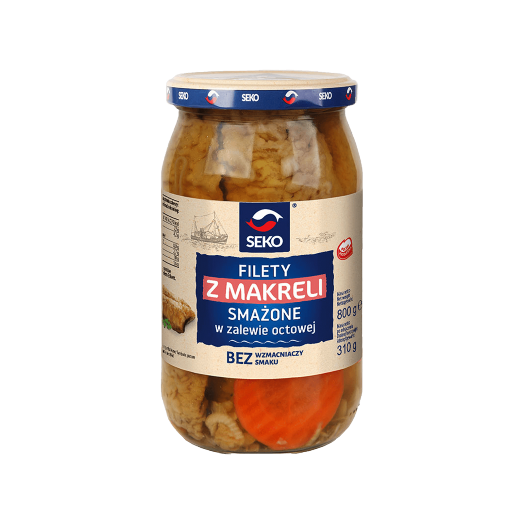 Filety z makreli smażone w zalewie octowej SEKO
