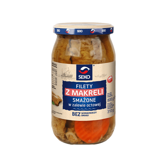 Filety z makreli smażone w zalewie octowej SEKO