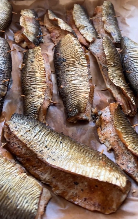 Płat śledziowy wędzony z Domowej Wędzarni