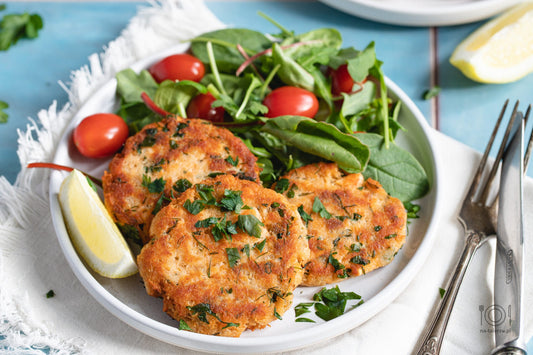 Kotlety rybne z łososia