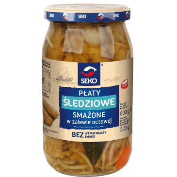 Płaty śledziowe smażone w zalewie octowej SEKO