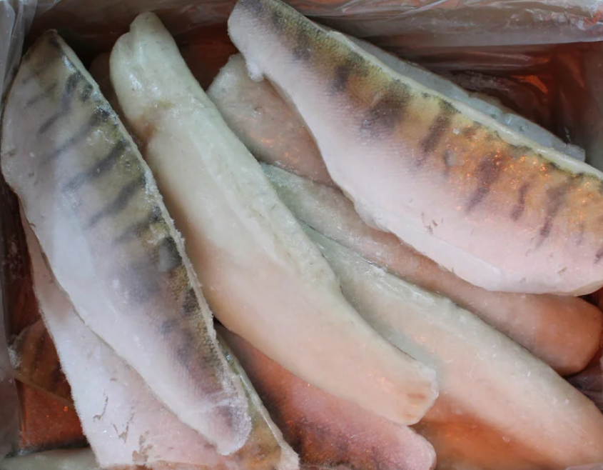 Sandacz filet ze skórą 20% glazury