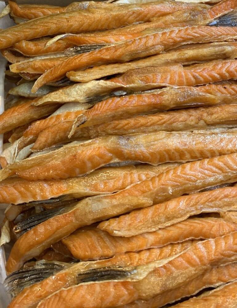 Łosoś brzuszki wędzone szerokie