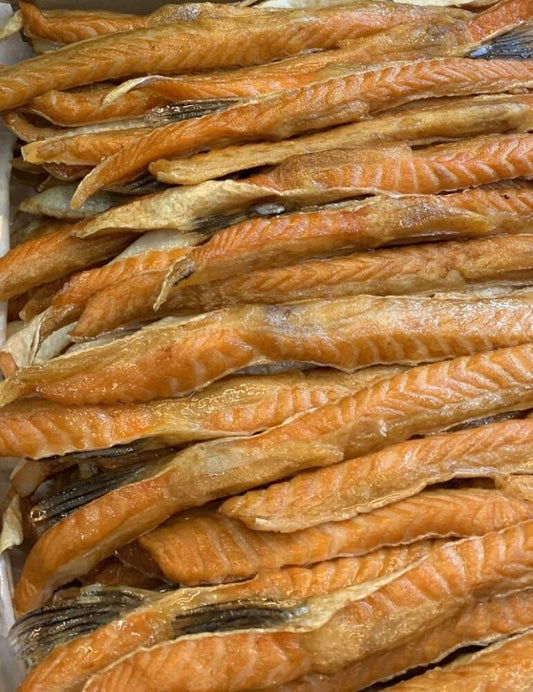 Łosoś brzuszki wędzone szerokie