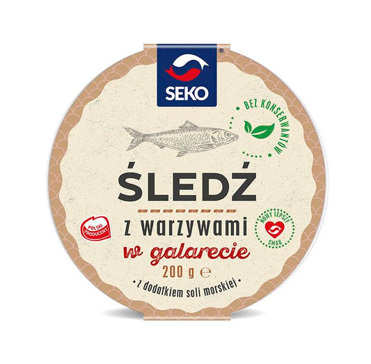 Śledź w galarecie SEKO